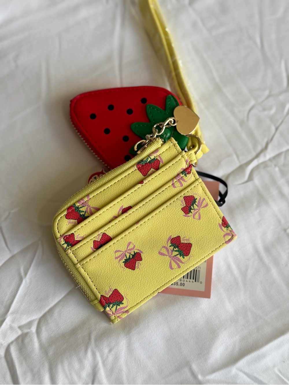 Juicy Couture Sweet Strawberry Wristlet, NWT - Picture 3 of 6